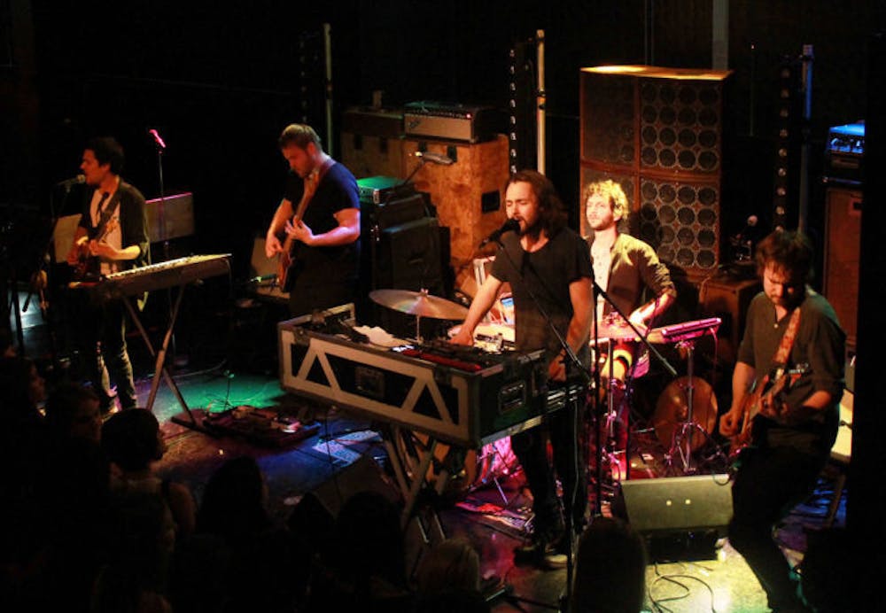 <p>Snowmine, an experimental indie group, performs at Club Downunder in Tallahassee on Tuesday. The show was the band’s first in Florida.</p>