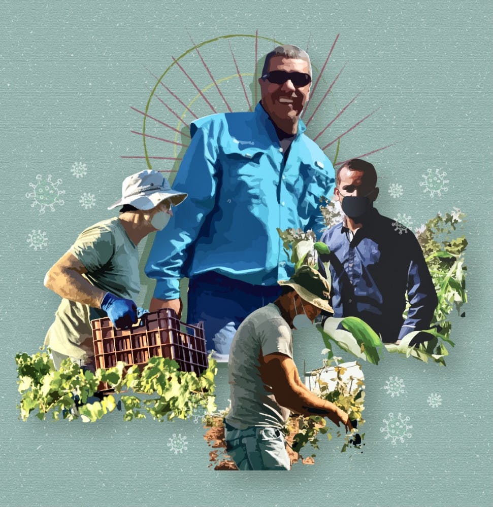 Joe Yzaguirre (middle) tested positive for COVID-19 mid-May. After a 17-day battle with the virus, he passed away on June 5. 