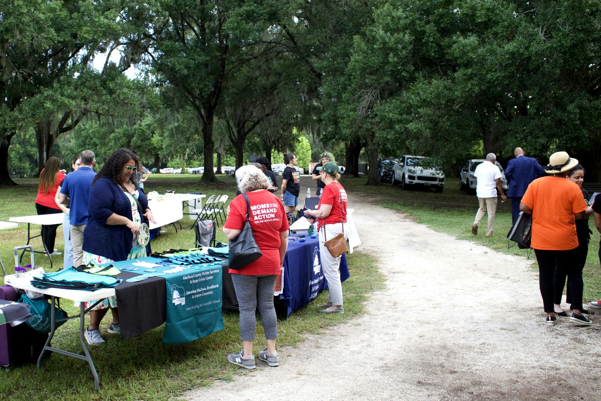 Community gathered at Squirrel Ridge Park for an annual day of rememberance for gun violence victims on Saturday, May 31st.