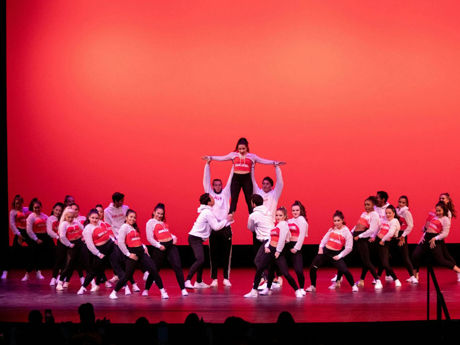 Sabor Latino, a Latino dance club at UF, starts their routine at the 2019 Soulfest, which is hosted as a part of Gator Growl in an effort to showcase and celebrate the diversity and talent among the students at UF.