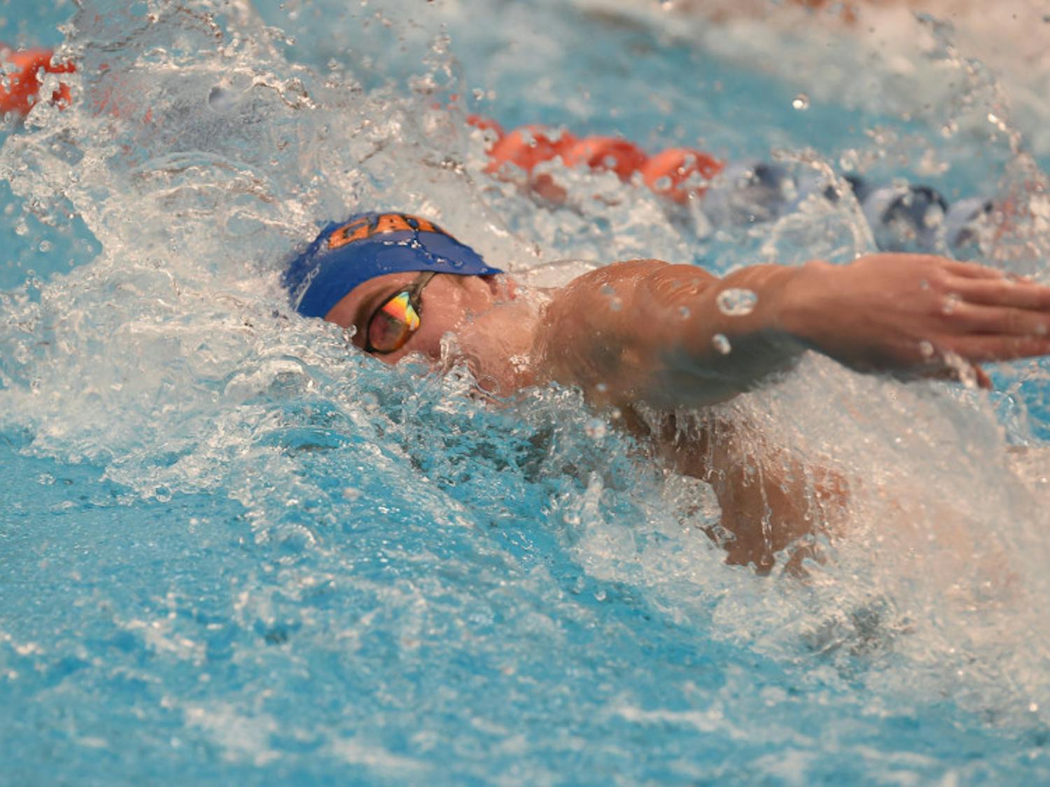 Jack Szaranek was one of the top young soccer players in Dunfermline, Scotland, when a gruesome leg injury forced him to switch his focus to swimming. "If I hadn't broke my leg, then I may have never gotten the chance to come out here to the University of Florida and swim for one of the best teams in the nation," he said.