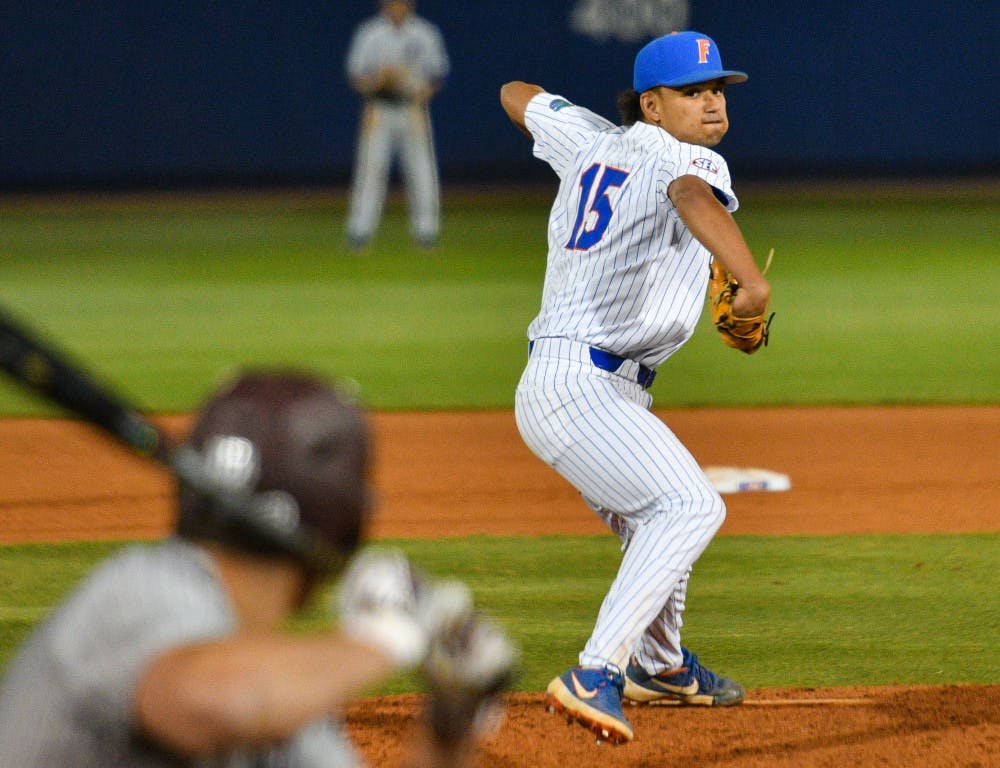 Pitcher Jordan Butler hit a walk-off homer to earn a series win over South Carolina. 