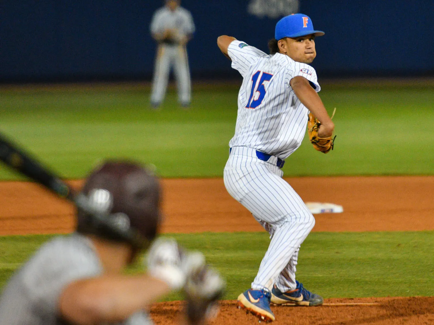 Pitcher Jordan Butler hit a walk-off homer to earn a series win over South Carolina.