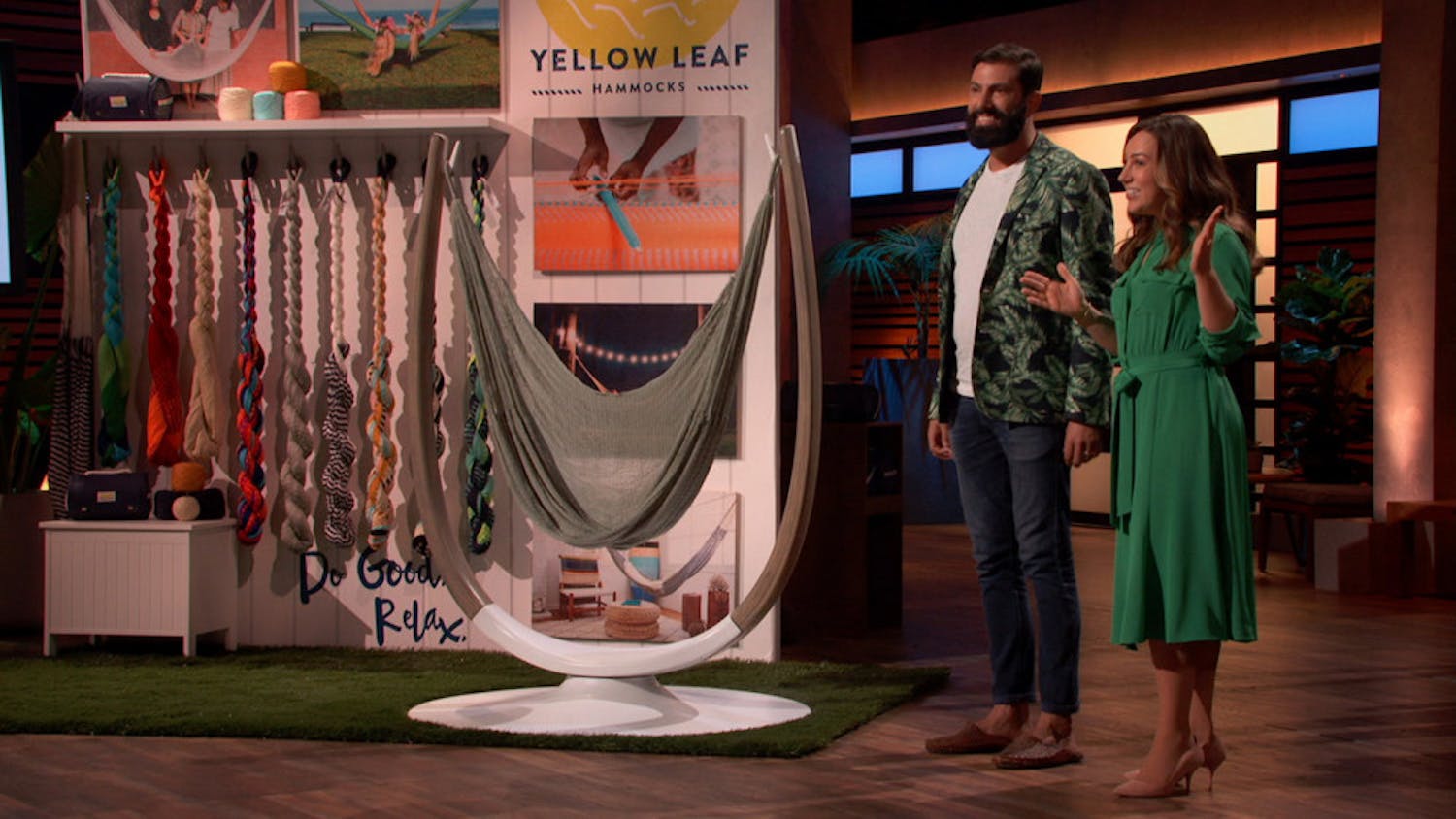 UF alumna Rachel Connors made a $1 million deal on “Shark Tank” for Yellow Leaf Hammocks, a company dedicated to helping women weavers in rural Thailand. 