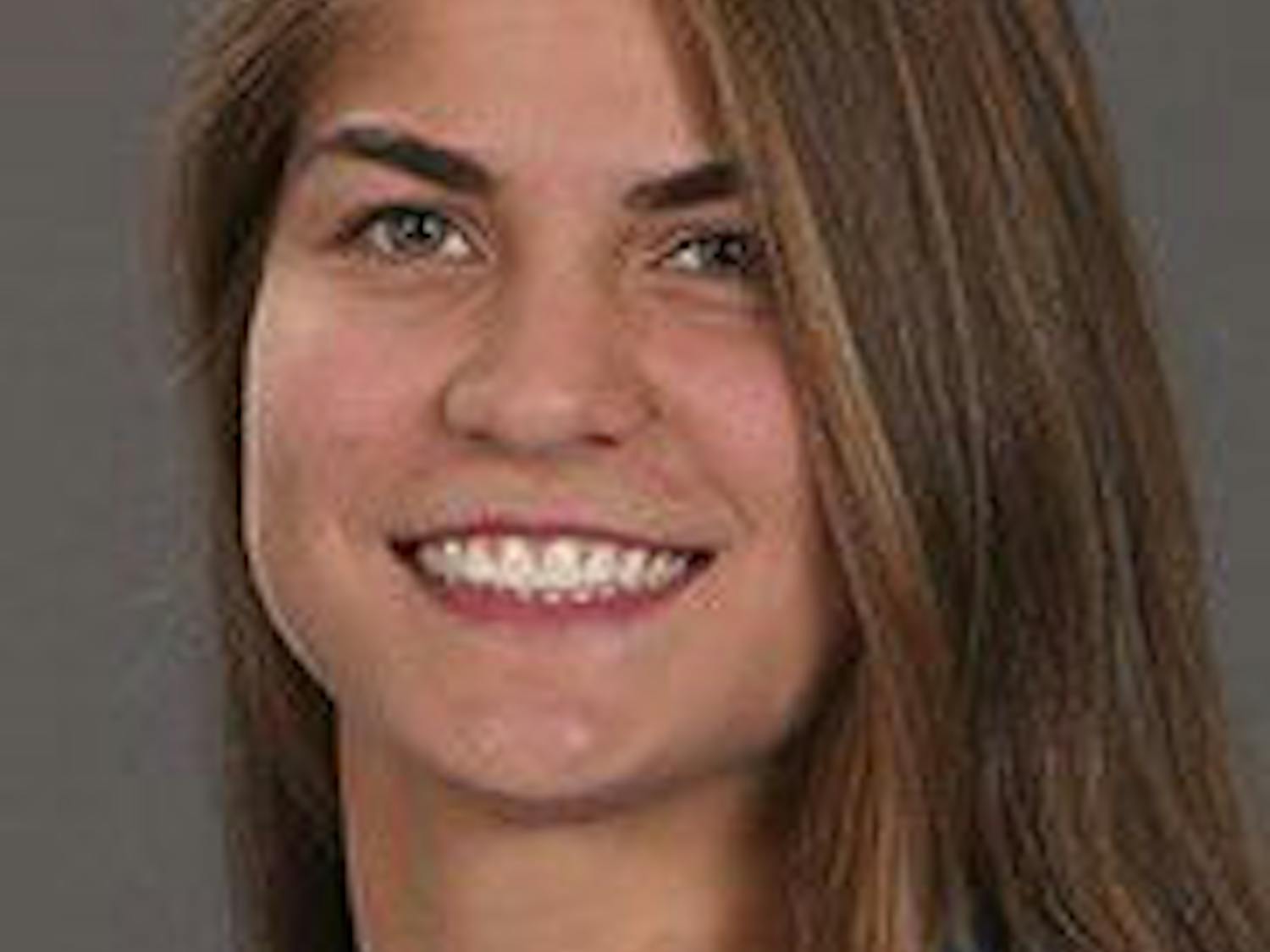 UF goalkeeper Haley Hicklen.