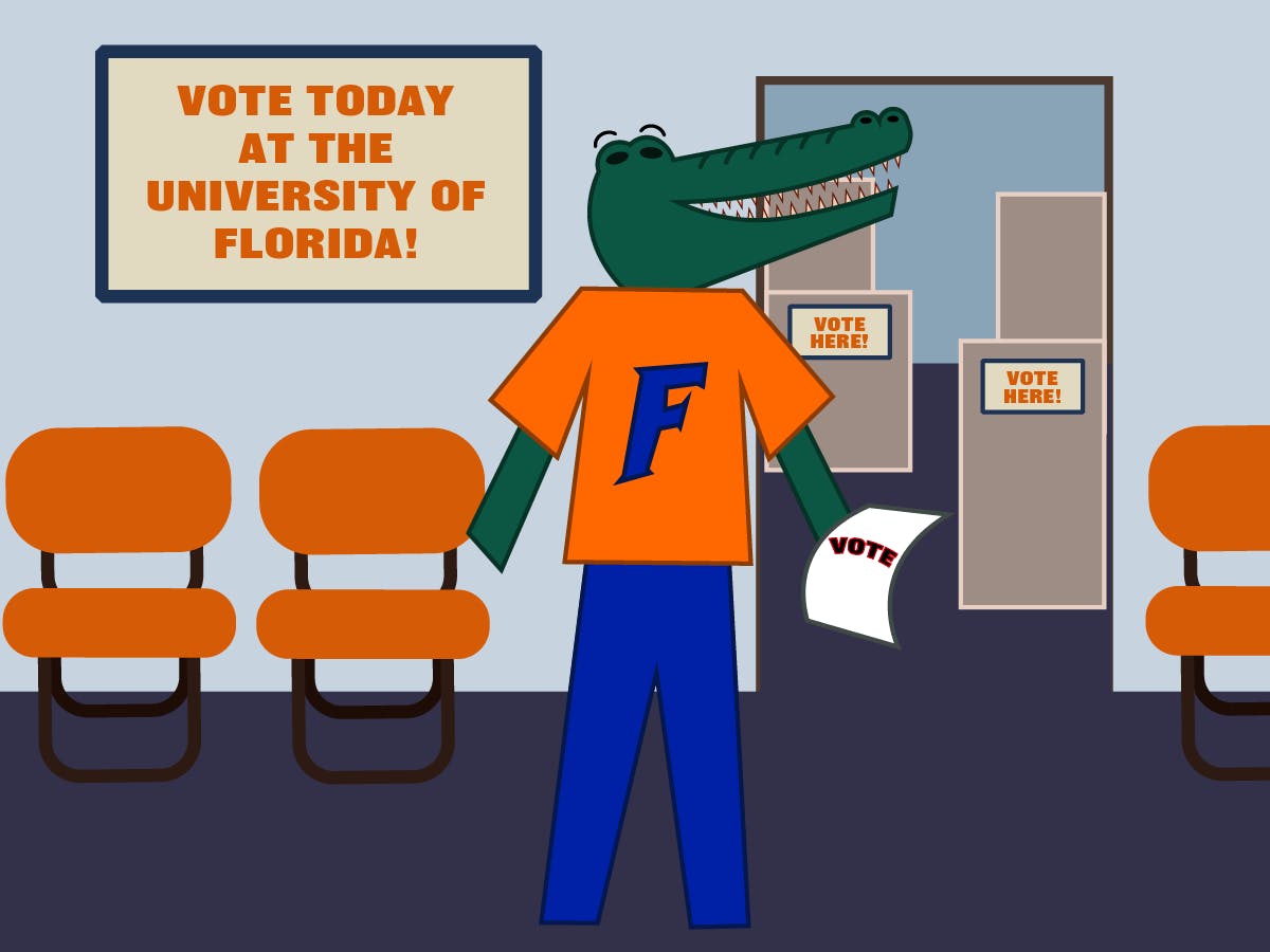 The UF student voter turnout for Student Government elections varies every year.