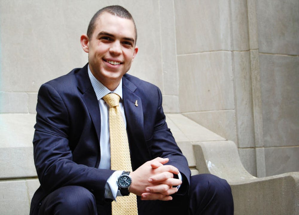 <p>UF junior Alfredo Espinosa, 20, is running for District 4 city commissioner. Espinosa is a strong advocate for a new policy that would allow bars to soft close at 2 a.m.</p>
