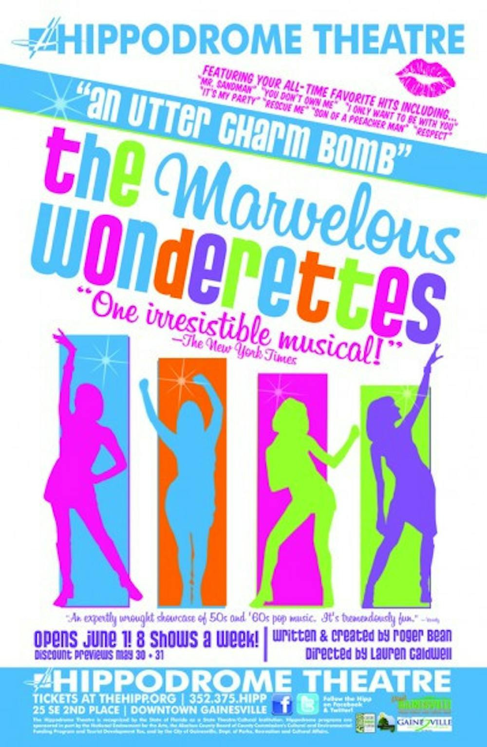 <p>The Hippodrome Theatre will be putting on “The Marvelous Wonderettes” as its annual summer musical. It will be on the stage eight times a week starting June 1.</p>
