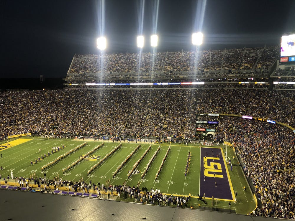 LSU defeated UF 42-28 on Oct. 12, 2019.