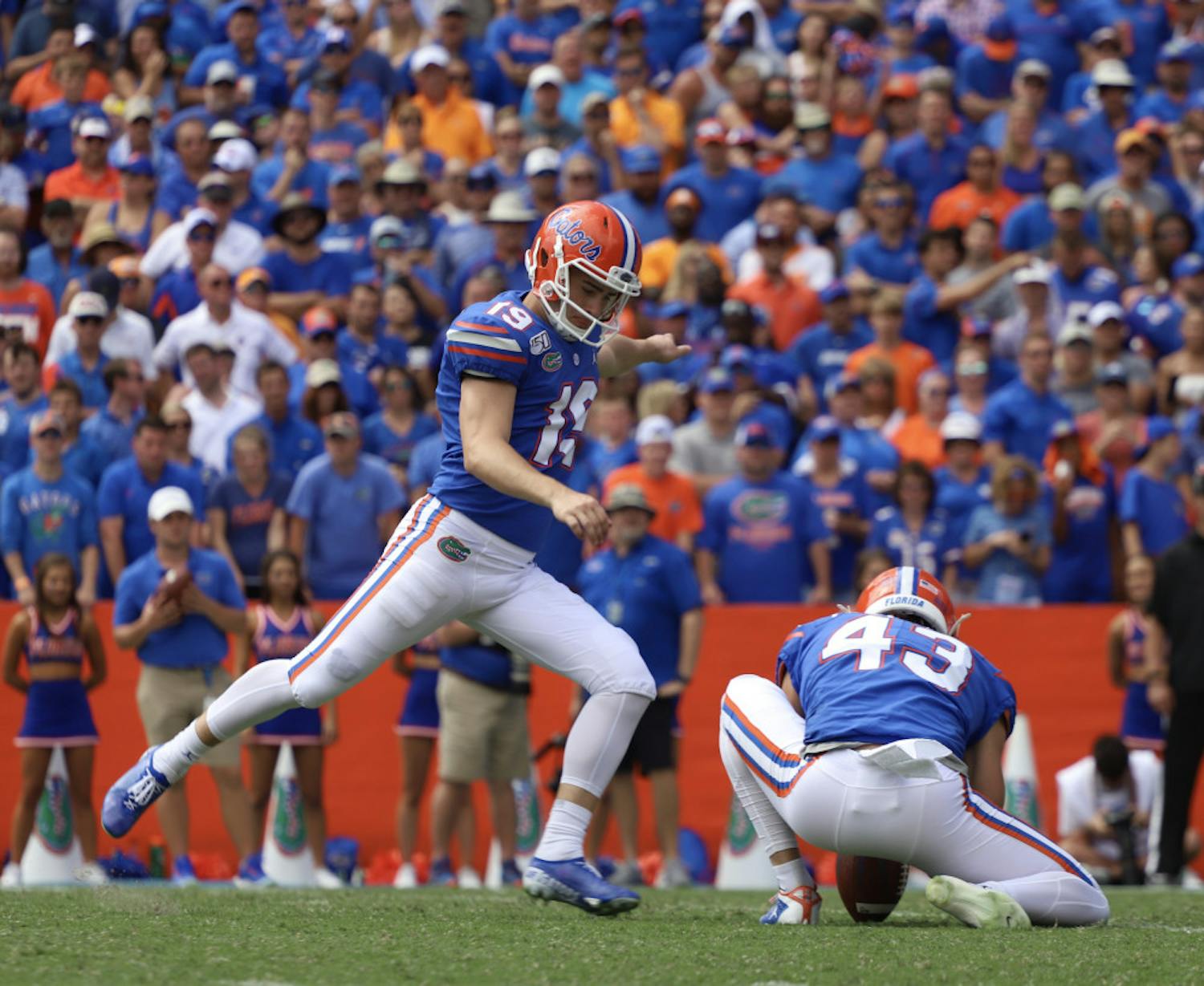 Gators kicker Evan McPherson said that holidays away from home is one of the sacrifices he makes to play Division I football at UF.