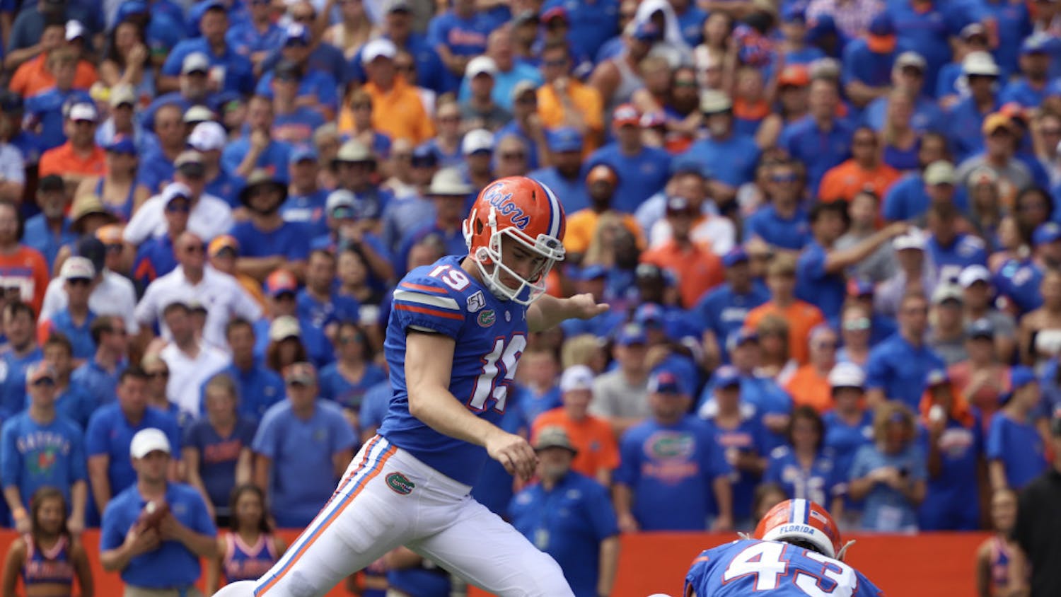 Gators kicker Evan McPherson said that holidays away from home is one of the sacrifices he makes to play Division I football at UF.