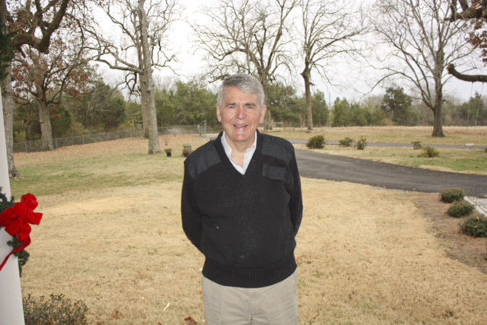 Thomas Oakland, a retired UF professor, poses for a family photo. He was killed March 4, 2015.&nbsp;
