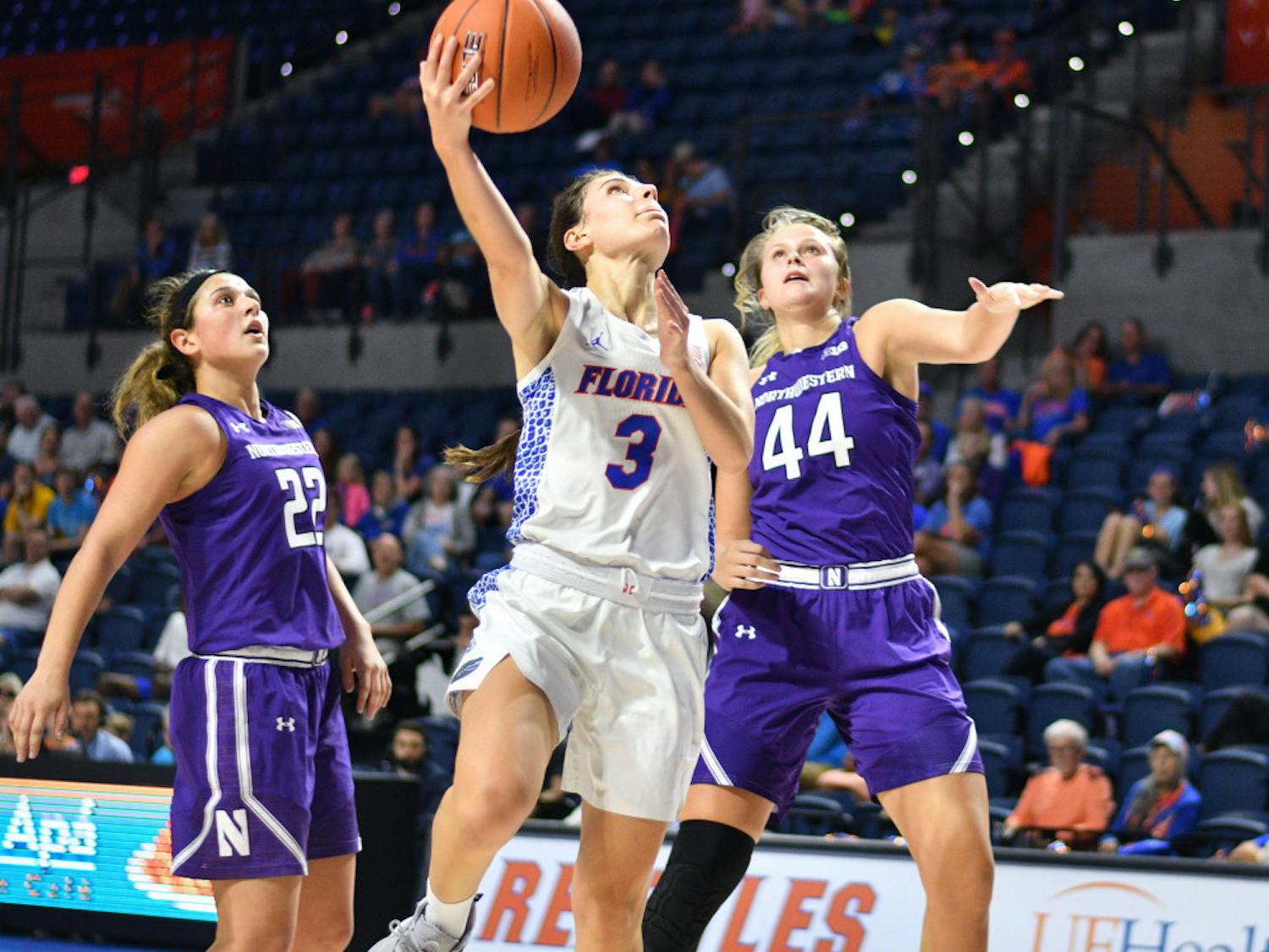 Guard Funda Nakkasoglu is the SEC's second-leading scorer, and she contributed a team-high 16 points as well as two rebounds and a steal in the Gators 56-53 loss to UNLV.