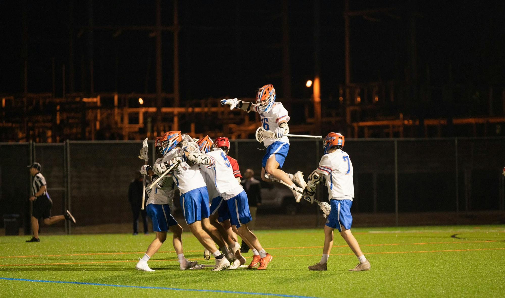 The men's club lacrosse team has been on a roll in 2022, playing South Carolina in the SELC semi-finals.