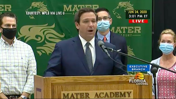 Gov. Ron DeSantis signed a bill Wednesday that he said&nbsp;hopes incentivize more people to pursue teaching.&nbsp;