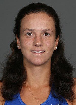 Senior Anna Danilina advances to the quarterfinals of the NCAA Singles Championships for the second-straight season. Danilina defeated Duke's Kelly Chen&nbsp;2-6, 7-5, 6-2 in the round of 16 on Friday.&nbsp;