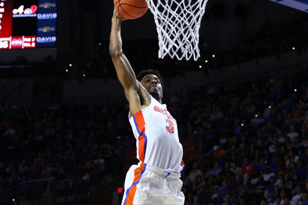 <p>Guard Jalen Hudson elected to return to school for his final year of eligibility.</p>