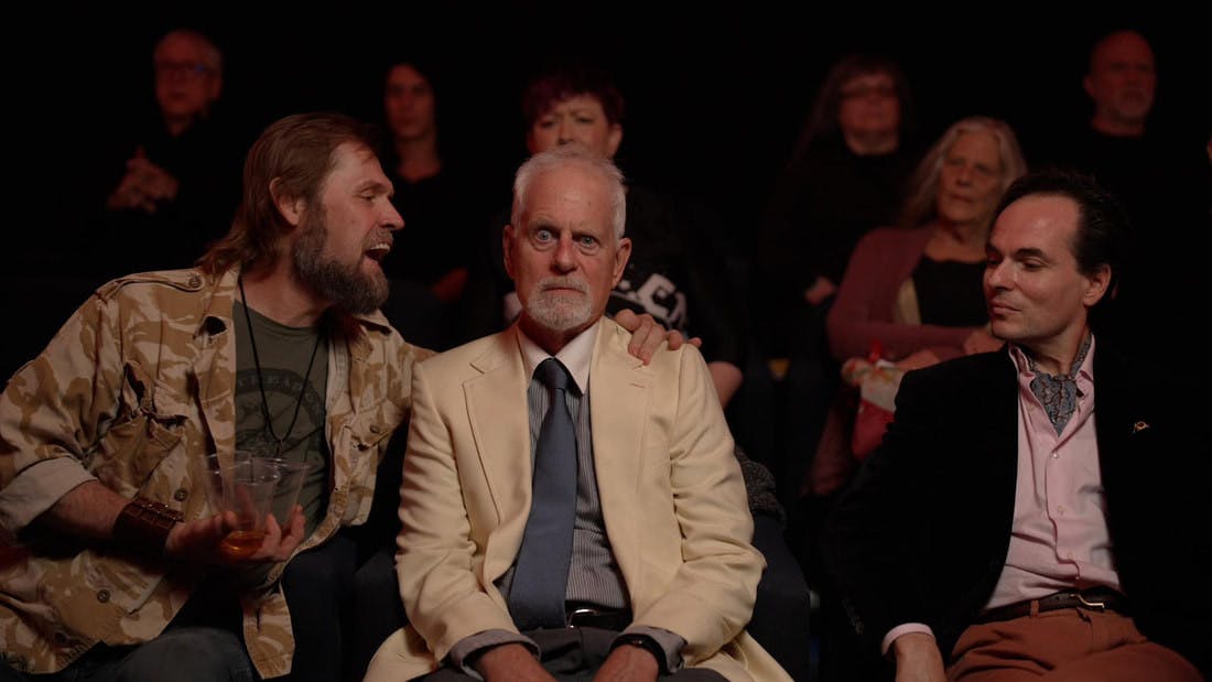 A publicity photo of Tom Miller’s movie, "Audience." 