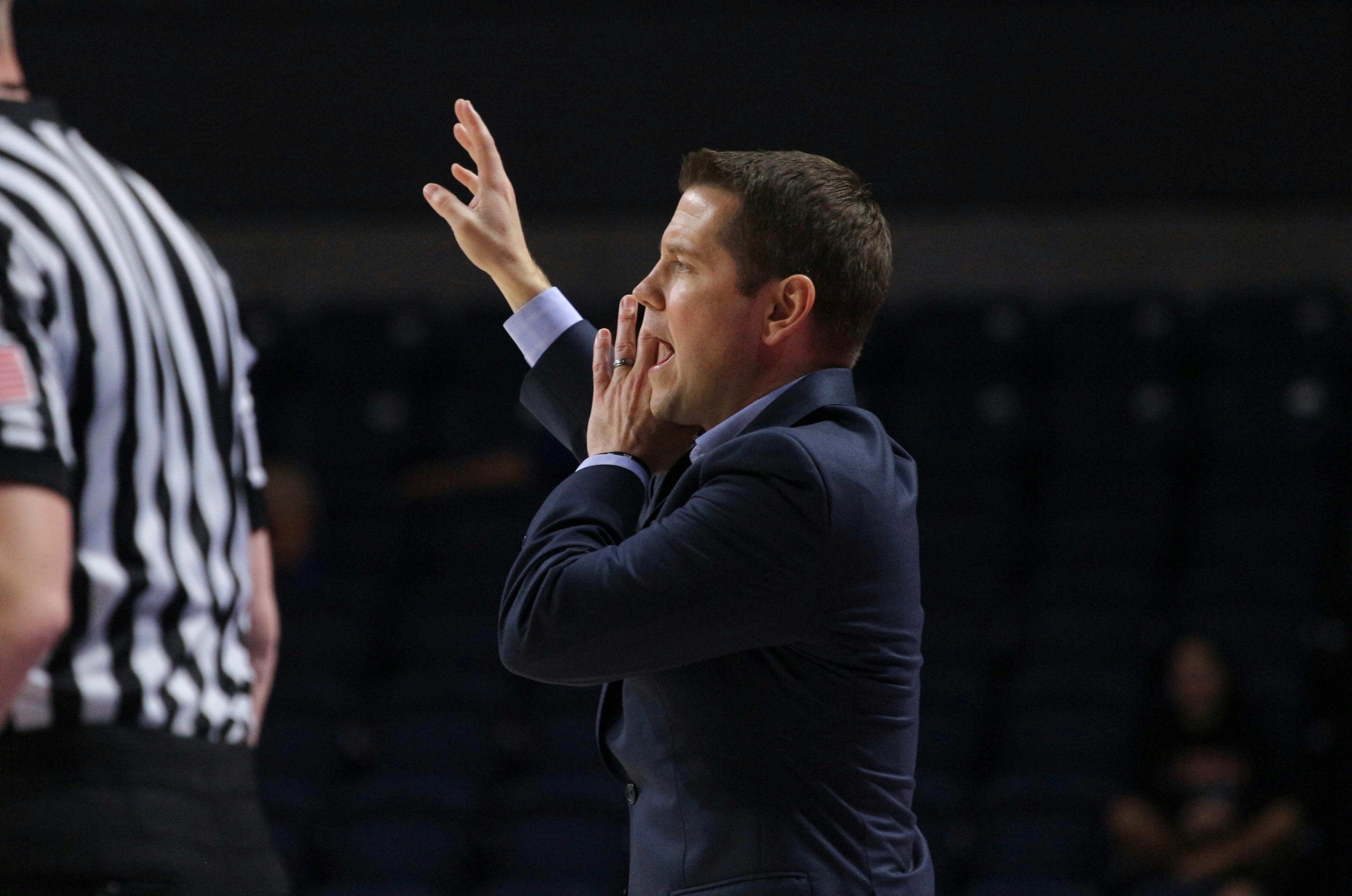 Despite five consecutive losses, coach Cameron Newbauer likes the progress he has seen in his team. "I’m just so proud of our squad,” he said. 