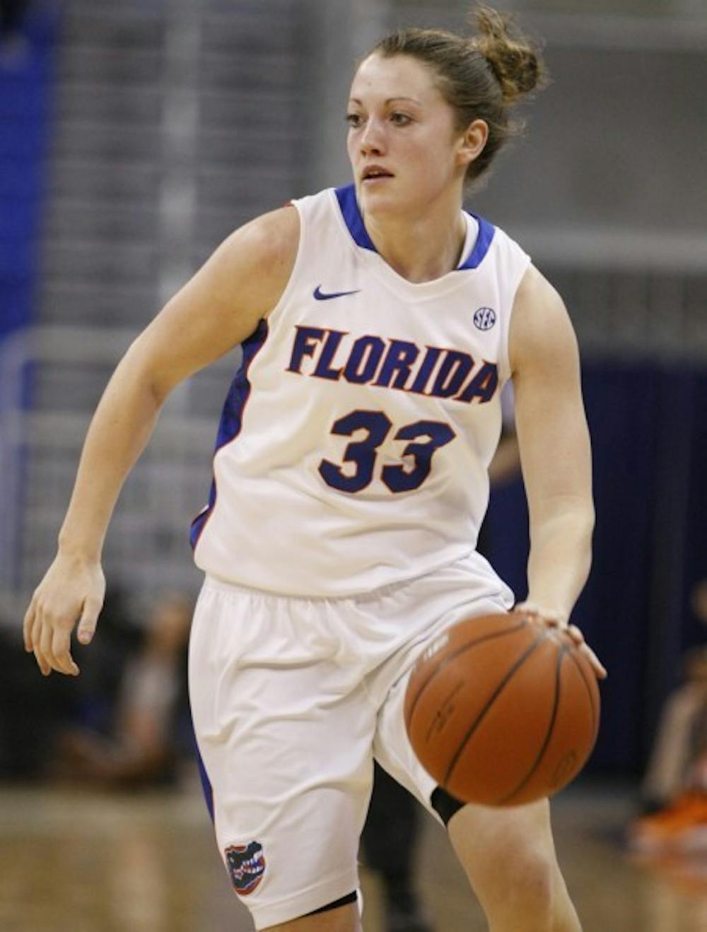 <p>Florida senior guard Jordan Jones is setting career-highs in points per game and shooting percentage, but she has been slumping of late.</p>