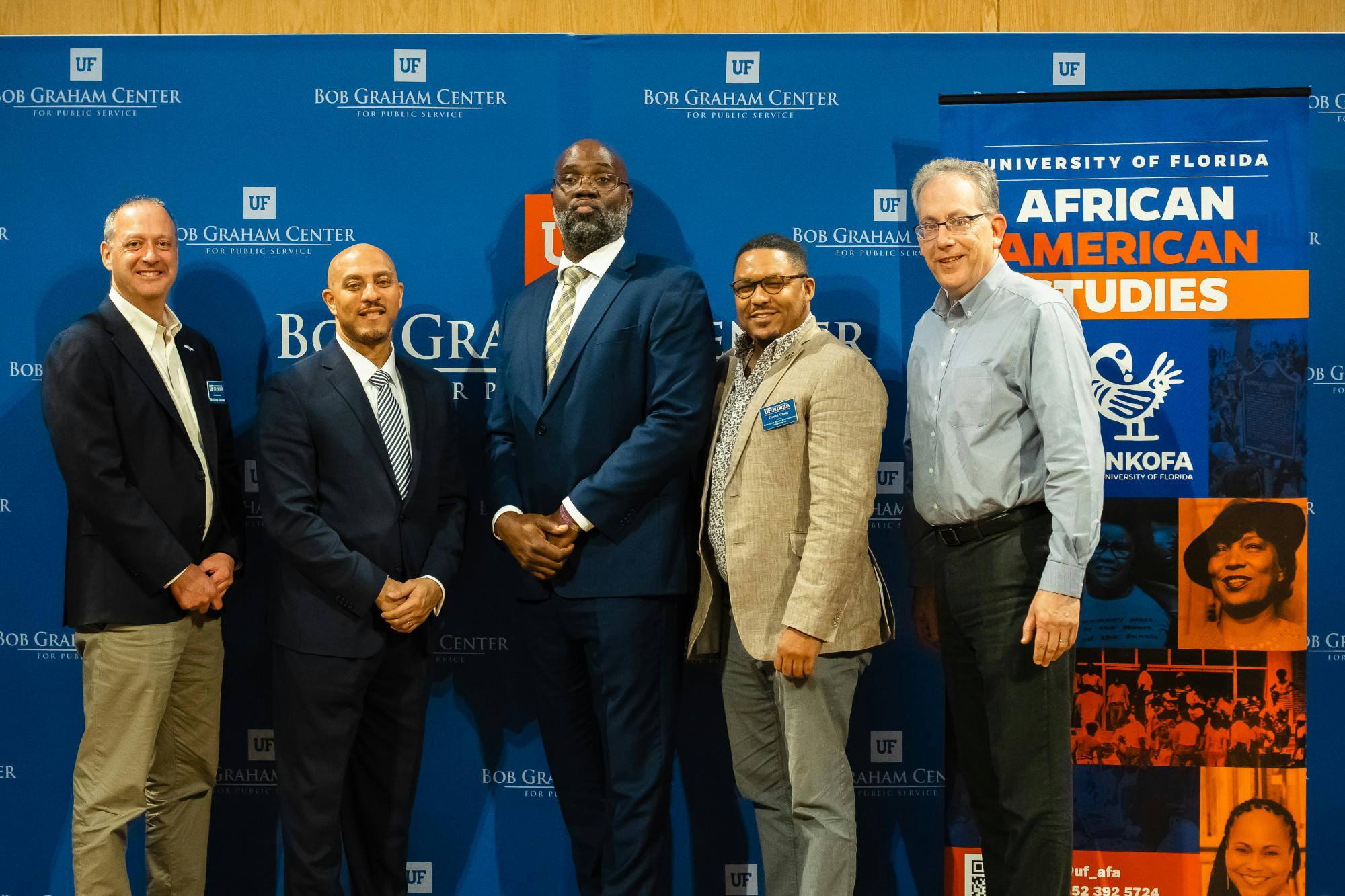 Civil rights scholar Dr. Hasan Kwame Jeffries presents a lecture about Afrofuturism and Dr. King&#x27;s Vision for America to UF students on Thursday, January 17, 2025.