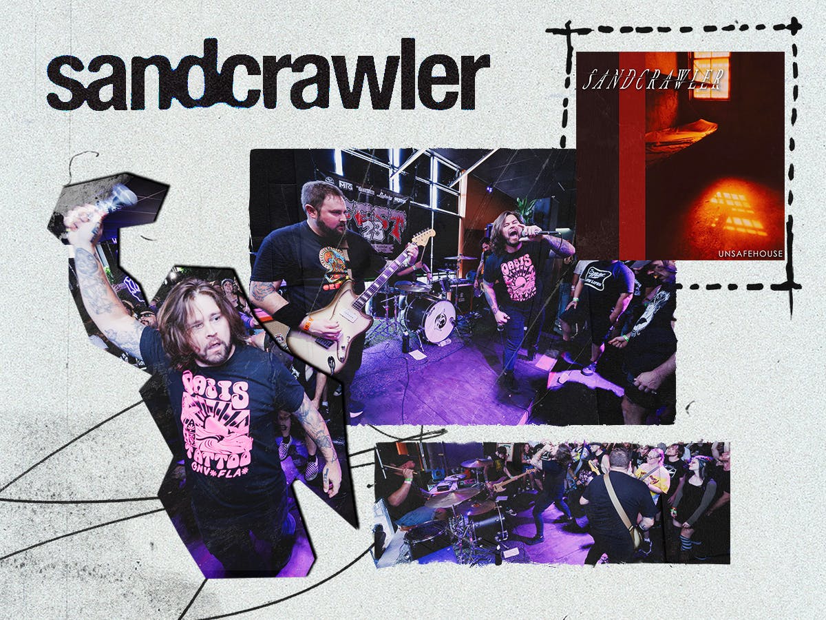 Gainesville based band, Sandcrawler releases new EP "Unsafehouse".