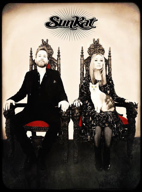 (L-R) SunKat members Adam Shoenfeld and Katie Cook will be performing&nbsp;October 19 at the annual Tom Petty Birthday Bash, where they will honor one of their biggest musical inspirations.