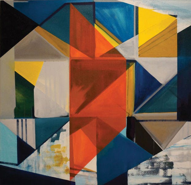 “Wandering Telegram” by Micah Daw will be one of the pieces on display at Santa Fe College’s Visual Arts Faculty Gallery. The exhibit will be open through Jan. 16.