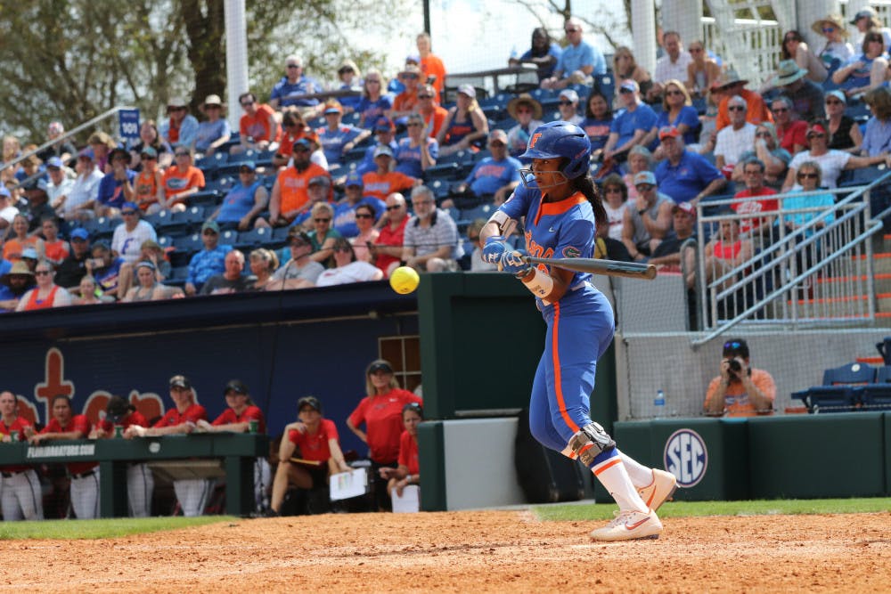Florida coach Tim Walton said utility player Cheyenne Lindsey could be used more at the plate this week against Florida State. 