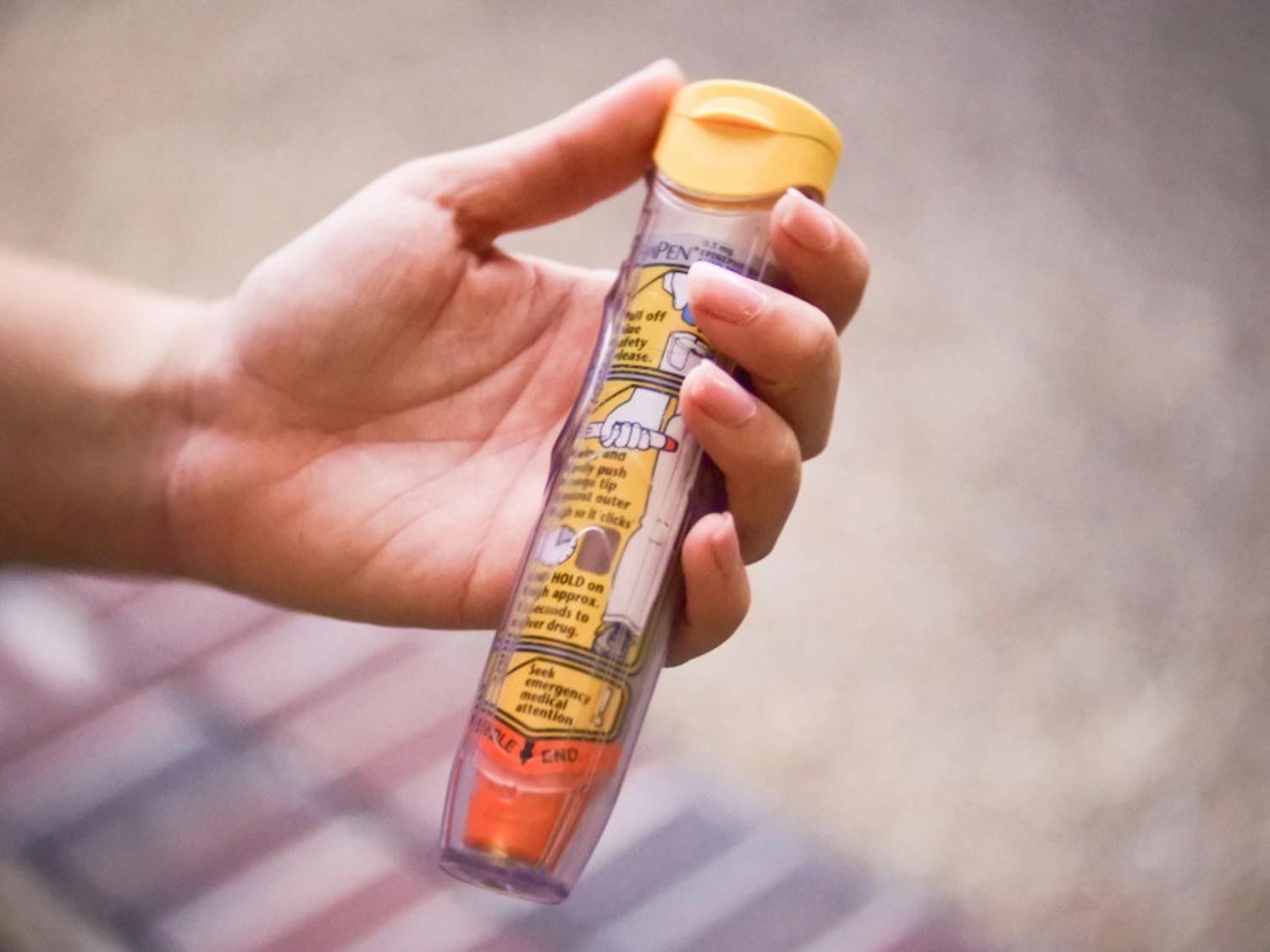 Mylan, the pharmaceutical company that distributes EpiPens (pictured), has been significantly raising prices of the lifesaving medication since 2007.