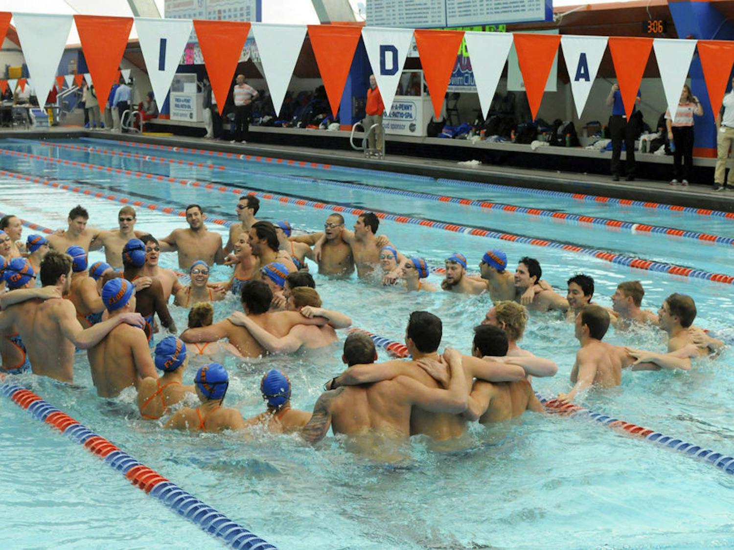 The UF men's and women's swimming are in Athens, Georgia, to take on the Georgia Bulldogs. 