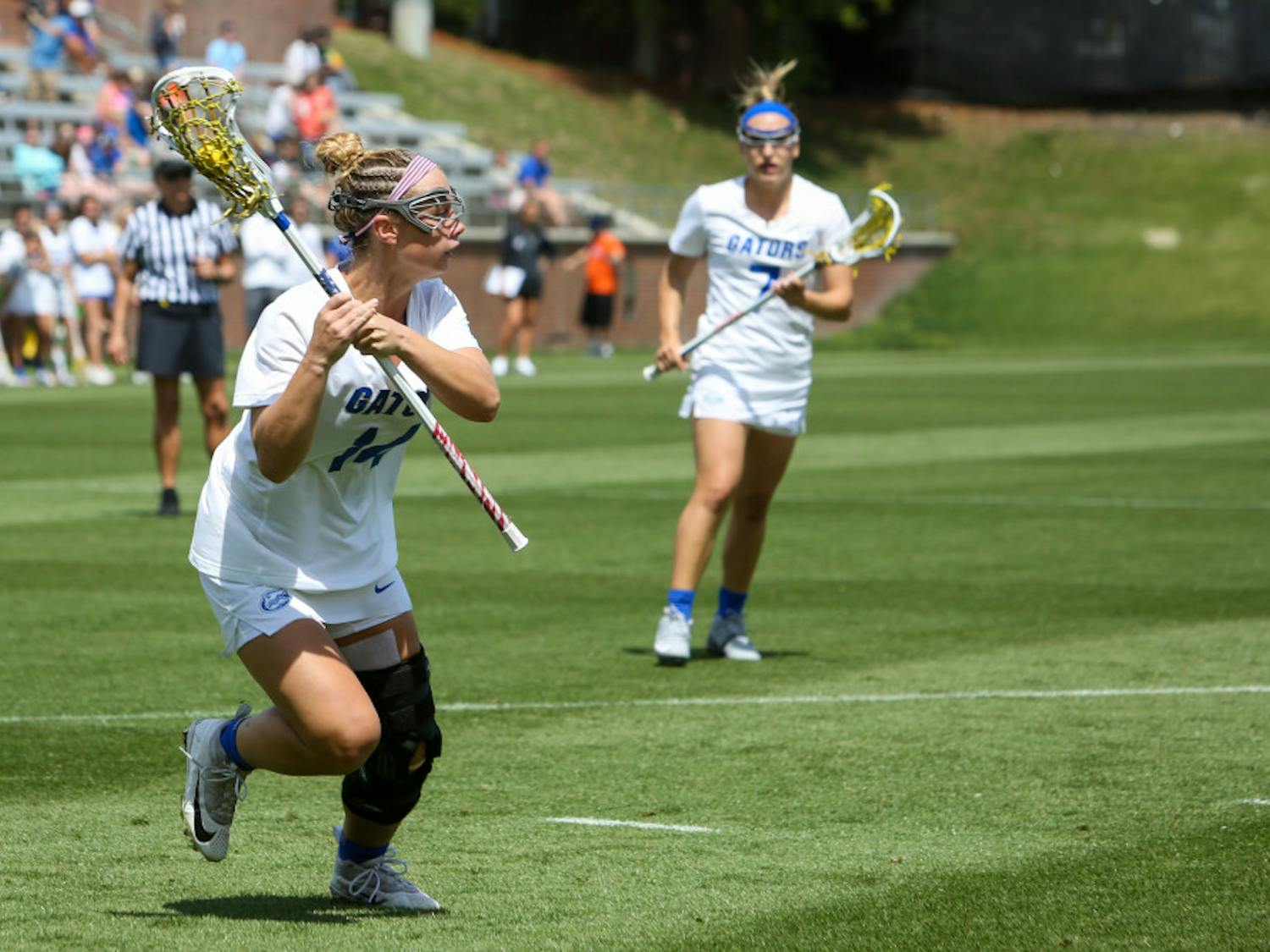 Senior Lindsey Ronbeck led the way with six goals as Florida won its first American Athletic Conference Tournament championship on Saturday.