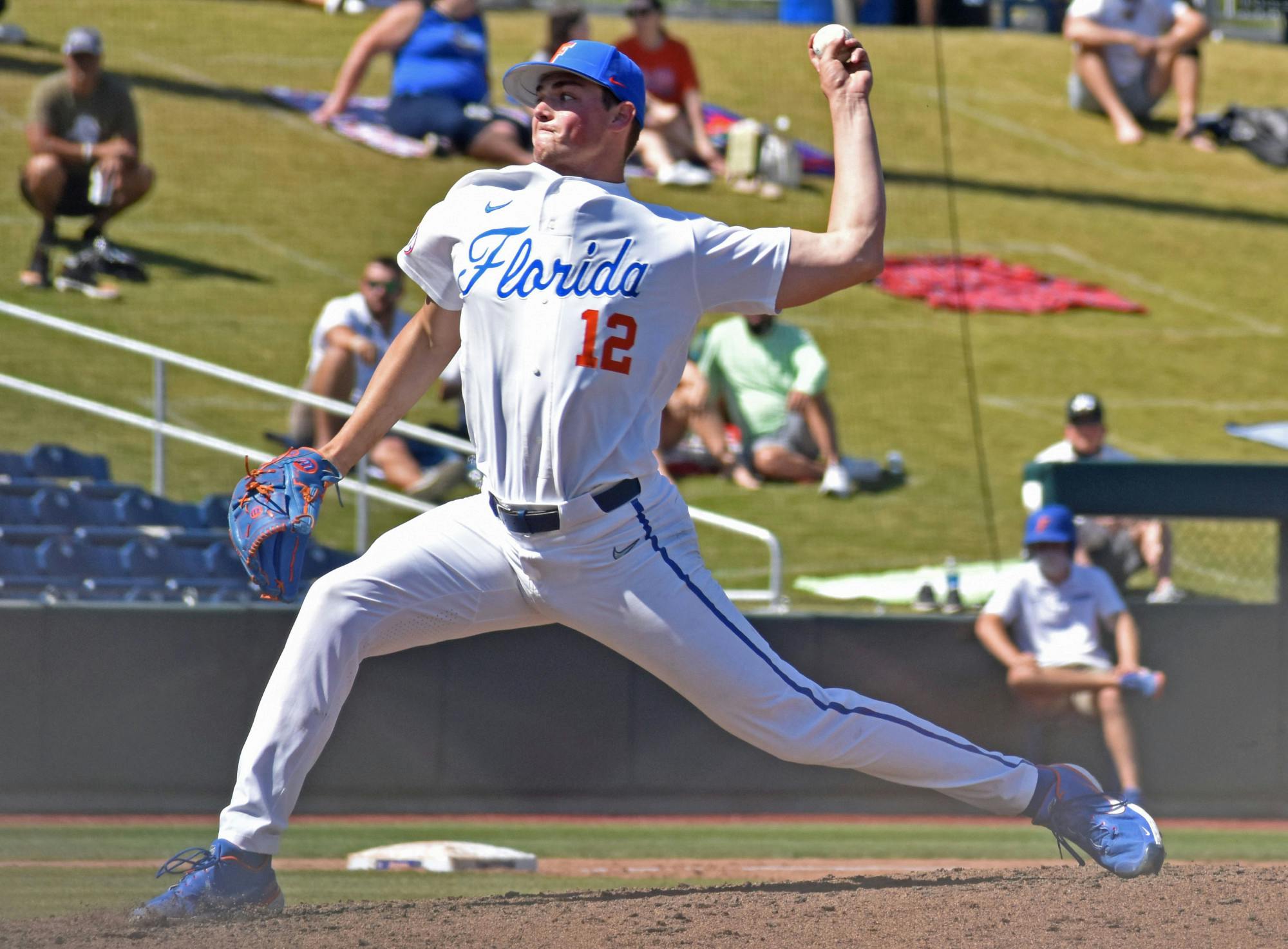 Hunter Barco delivers a pitch during the matchup with Jacksonville, March 14, 2021. 