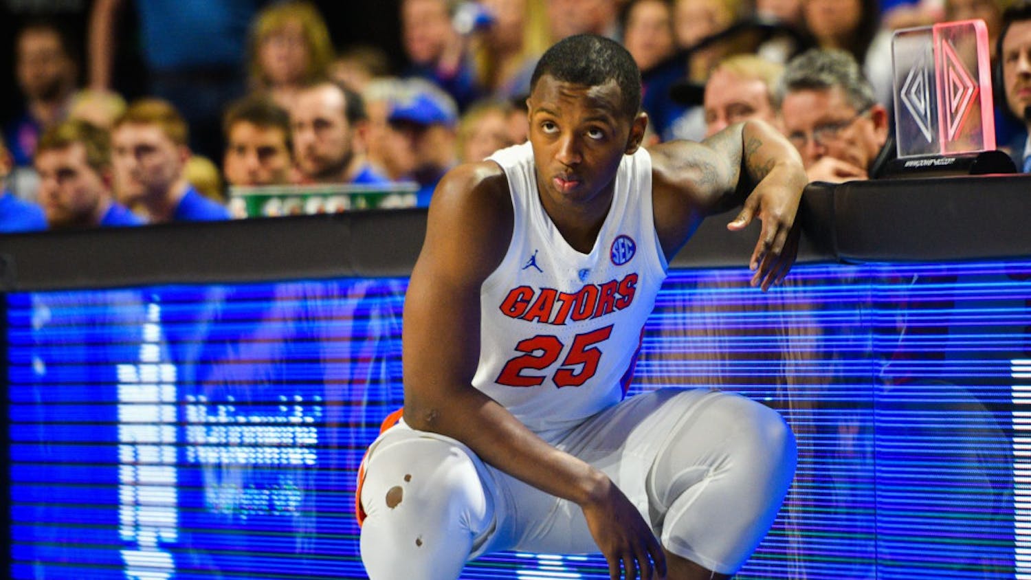 UF forward Keith Stone tore the ACL in his left knee against Georgia on Jan. 19.
&nbsp;