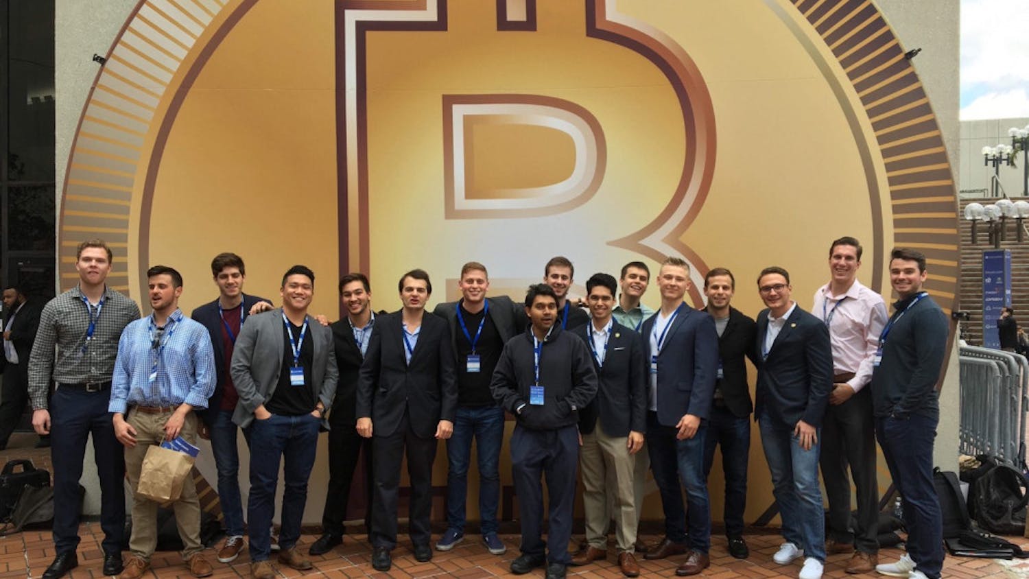UF’s Bitcoin club attended The North American Bitcoin Conference on Thursday and Friday in South Florida. Some of the memebers later participated in a hackathon, where they won fourth place and .05 bitcoin or about $532.64.
