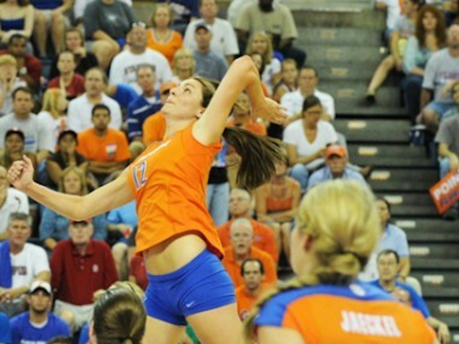 Senior setter Kelly Murphy, a first-team All-American, led UF with 337 kills last season and must keep her teammates focused.
