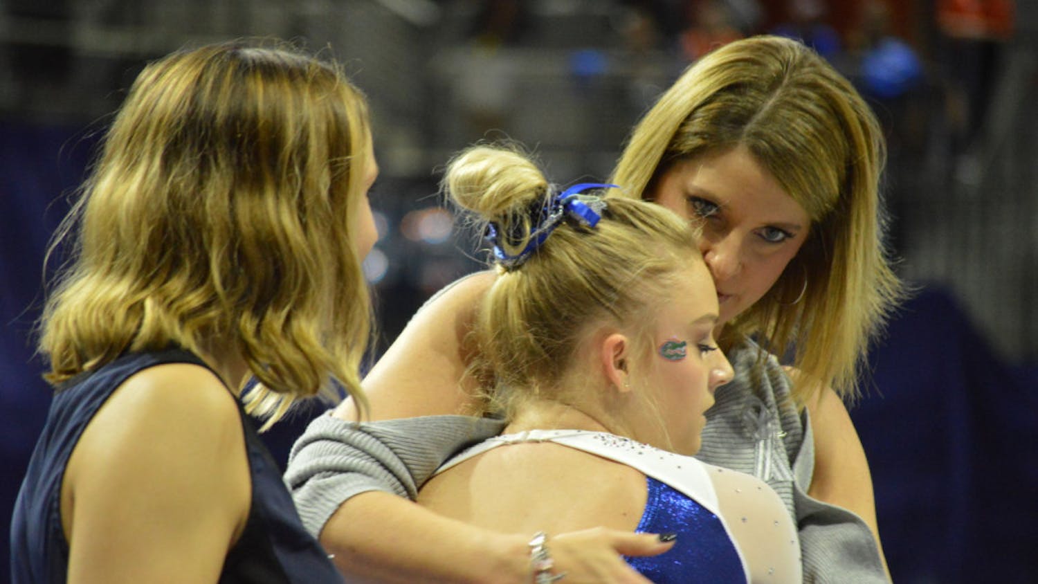 Gymnastics coach Jenny Rowland  praised her team’s mental fortitude Friday night.“They continued to fight all the way through to the very last performance as it was tight all the way up until that very last dismount.”