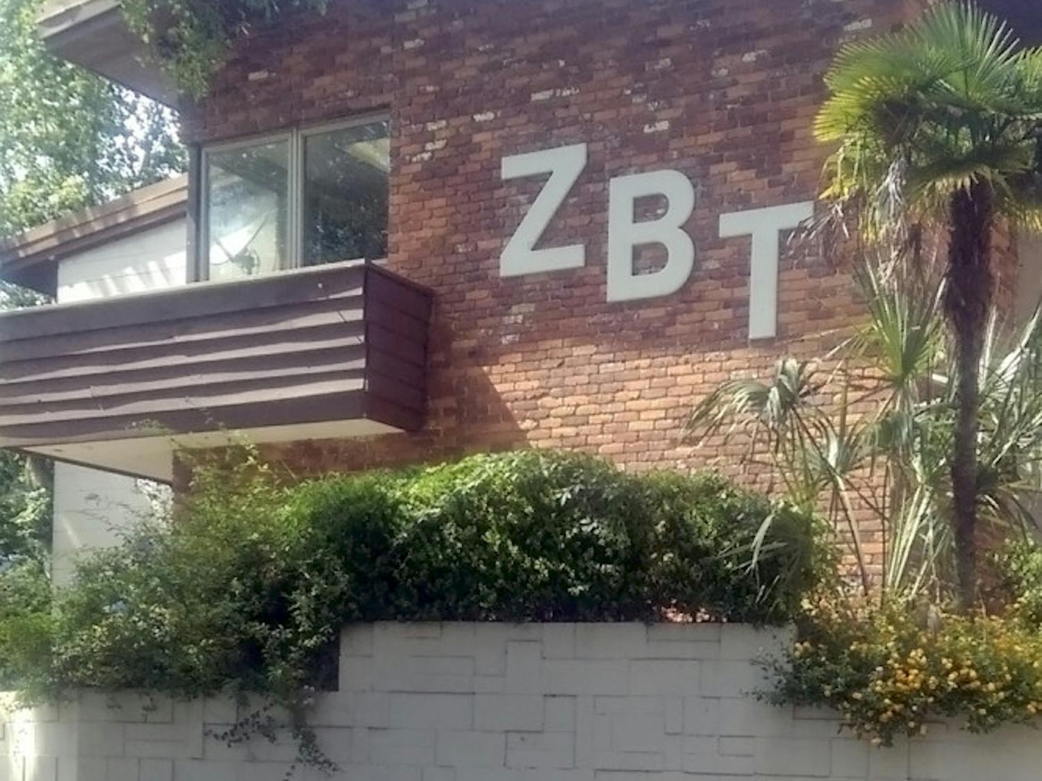 Pictured is the Zeta Beta Tau fraternity house on Fraternity Drive. In late April, UF shut down the local ZBT chapter after launching a misconduct investigation as a result of an incident in Panama City Beach involving members of the fraternity.