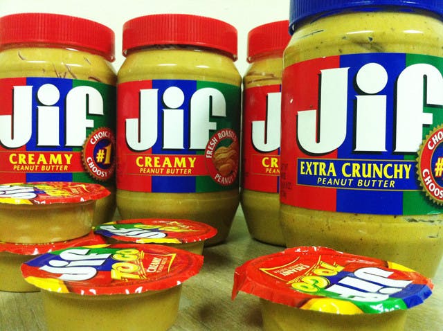 Jif peanut butter wholesale prices will increase 30 percent beginning this month, according to a recent Associated Press article.