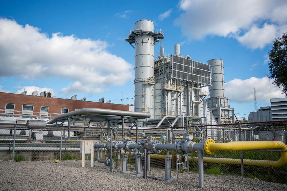 Gainesville Regional Utilities power plant sits at 605 SE 3rd St., Friday, Sept. 25, 2026, in Gainesville, Fla.