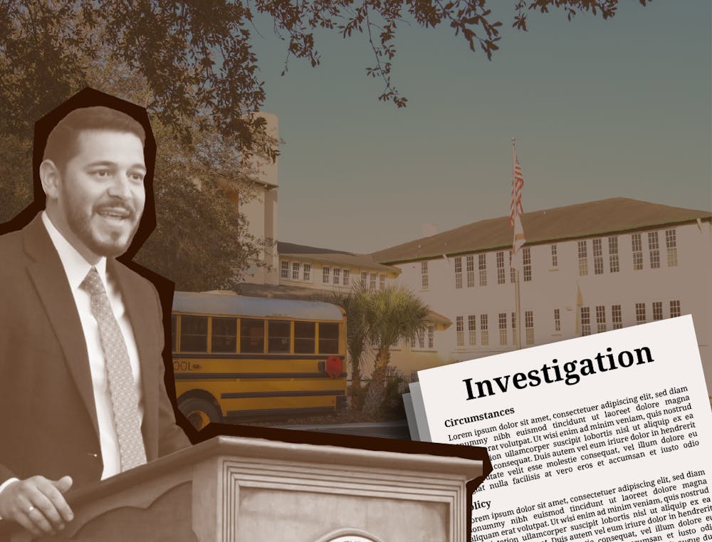 <p>Florida Board of Education Commissioner Anastasios Kamoutsas wrote the Alachua County School Board allegedly violated the civil liberties of a parent.</p>