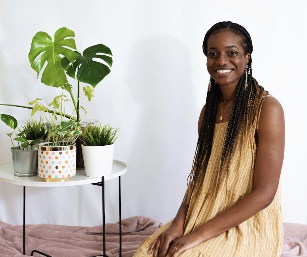 Tomi Adesogan created the Instagram-based shop EarringsByTomi, a passion project she started just two months into the COVID-19 pandemic. Within days, she took on another mission to support racial justice causes. 
(Courtesy to The Alligator)