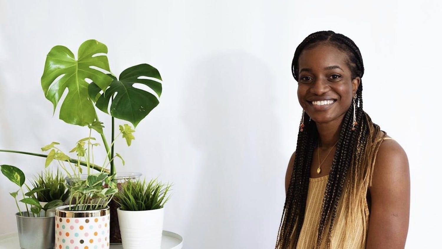 Tomi Adesogan created the Instagram-based shop EarringsByTomi, a passion project she started just two months into the COVID-19 pandemic. Within days, she took on another mission to support racial justice causes. 
(Courtesy to The Alligator)