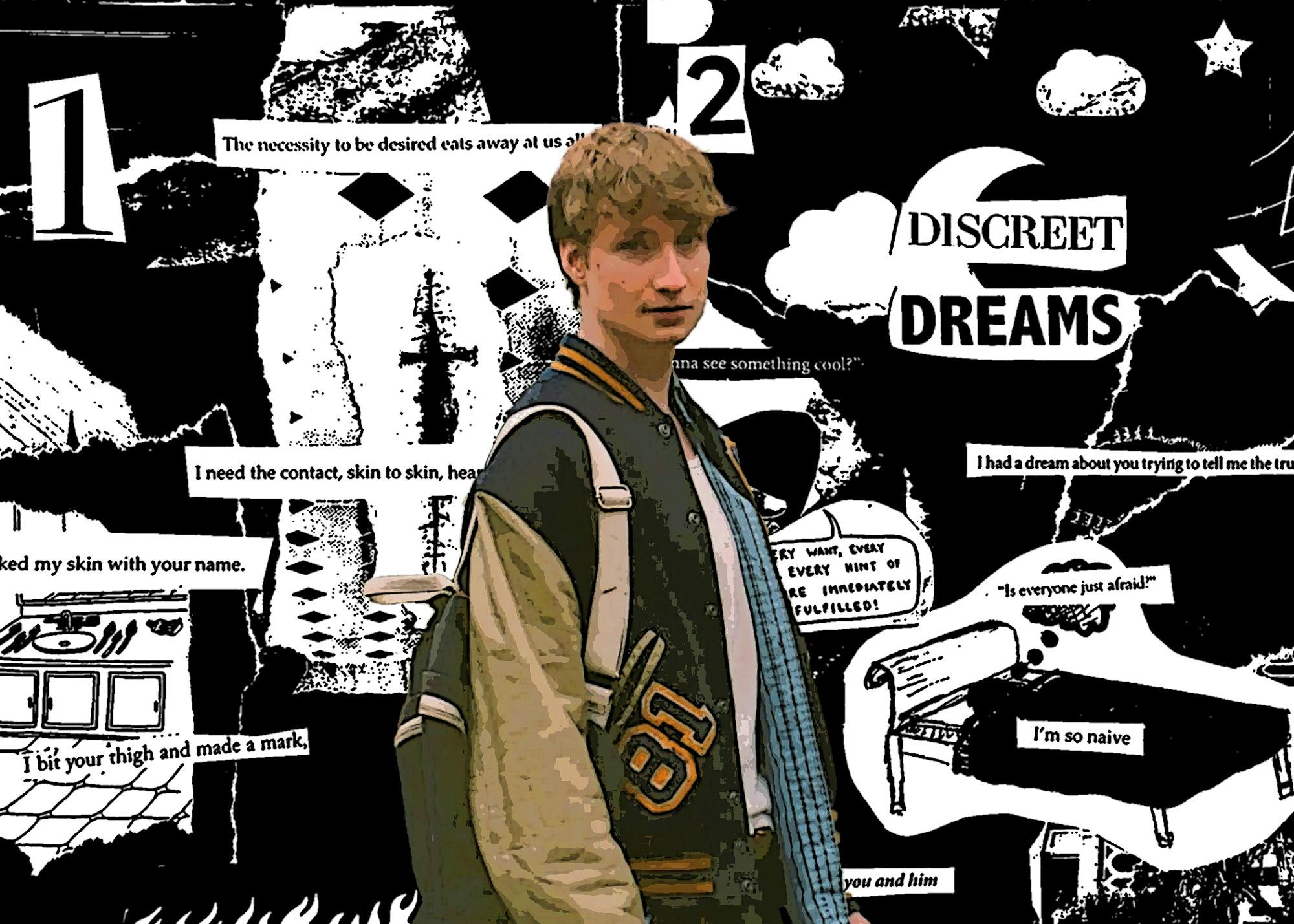 Kevin Atwater shares artwork on his social media pages inspired by tracks on his albums.