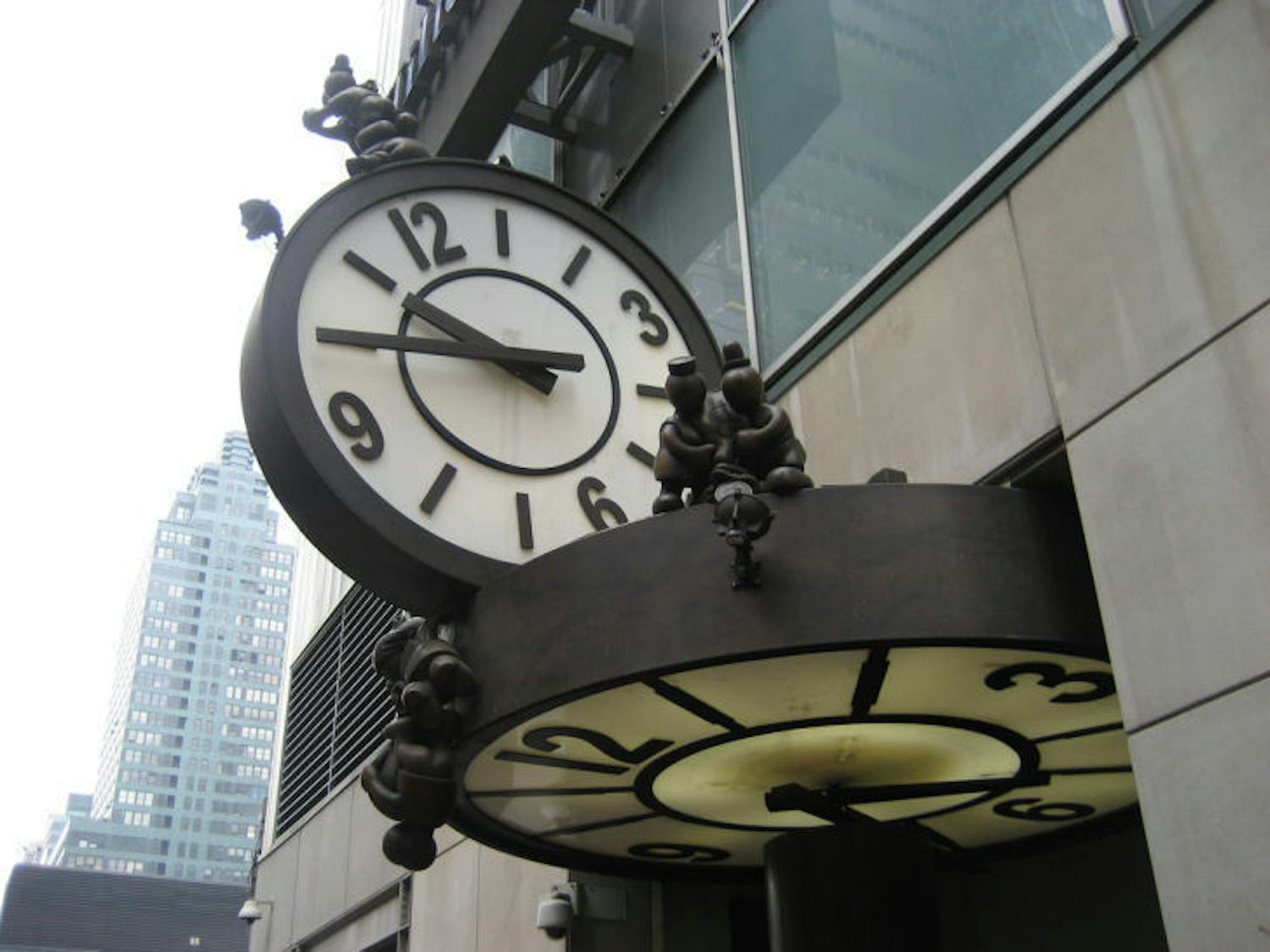 "NYC: Hilton Times Square - 'Time and Money'" by Wally Gobetz, used under CC BY-NC-ND 2.0