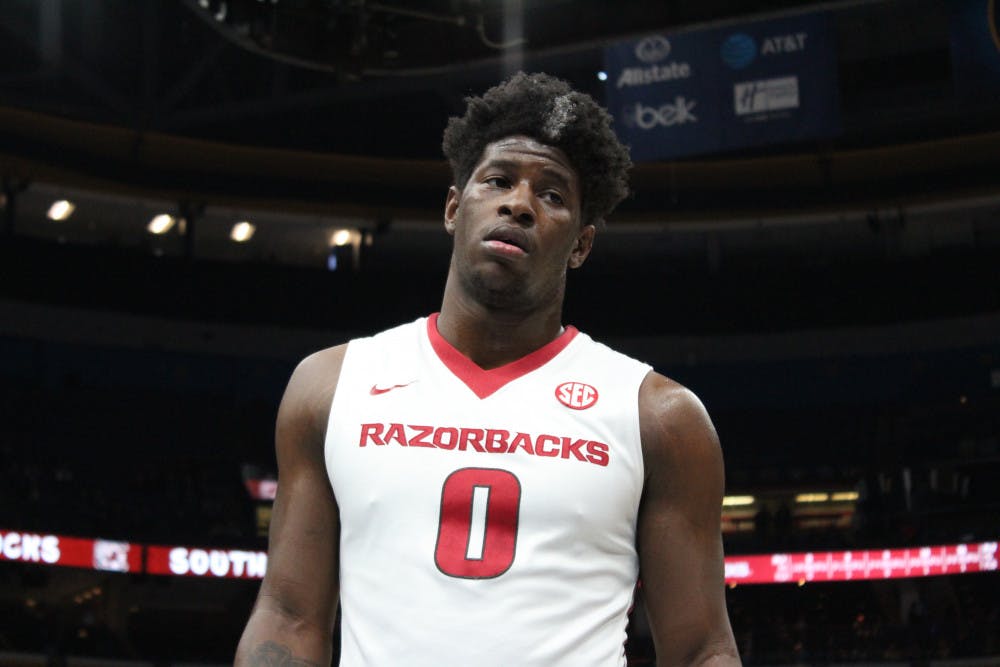 <p>Arkansas guard Jaylen Barford is averaging <span id="docs-internal-guid-fdbcc582-0cd5-b3f1-c676-fb64876f3aa2"><span>17.9 points per game, good for fourth in the SEC. </span></span></p>