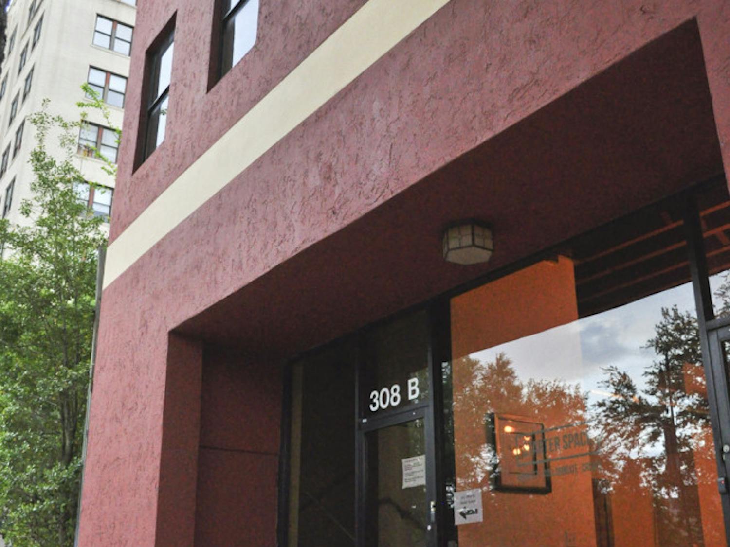 Pictured is the exterior of Starter Space, a startup incubator located on 308 W. University Ave.