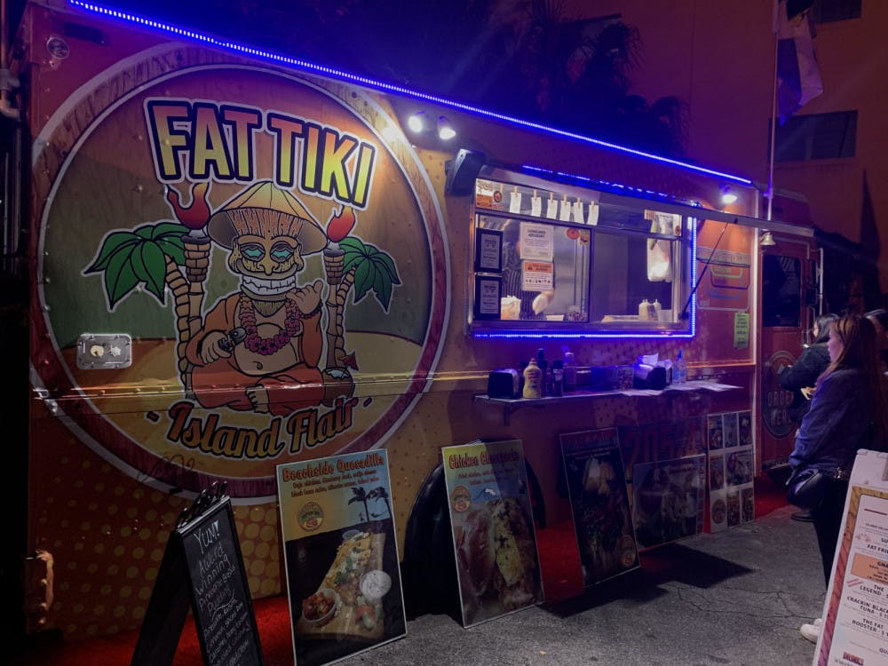 The winner of the most funds raised for the UF Mobile Outreach Clinic at High Dive Food Truck Rally was Fat Tiki, with over $100 raised.