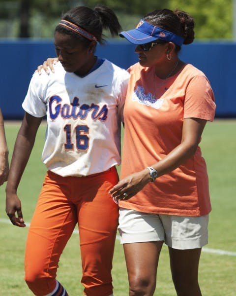 Michelle Moultrie has a slugging percentage over 1.000 for Team USA.