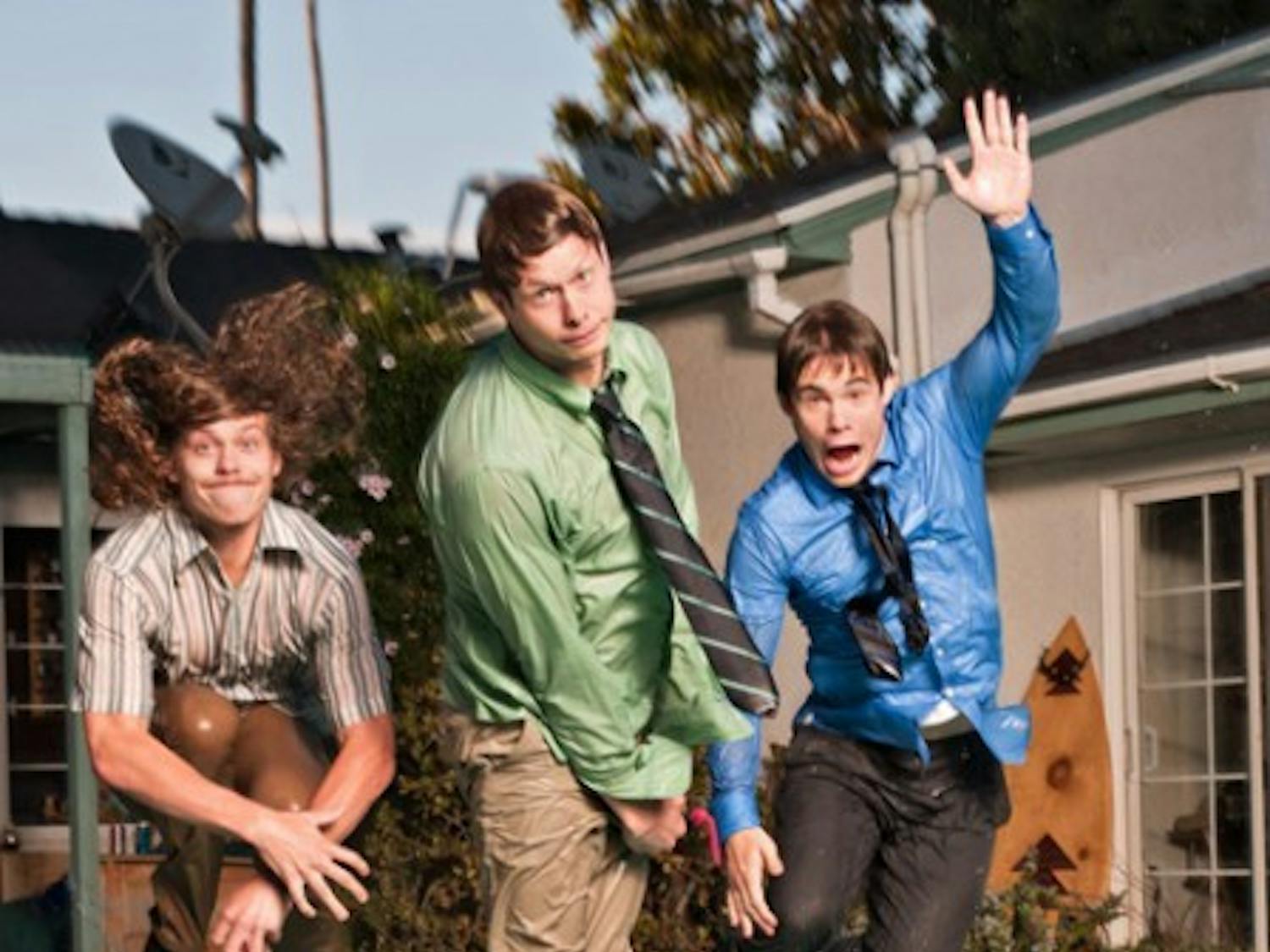 Blake Anderson, Anders Holm and Adam DeVine star in Comedy Central's "Workaholics."